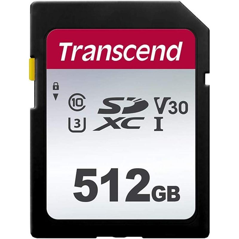 Transcend SDカード 512GB UHS-I U3 V30 対応 Class10 (最大転送速度