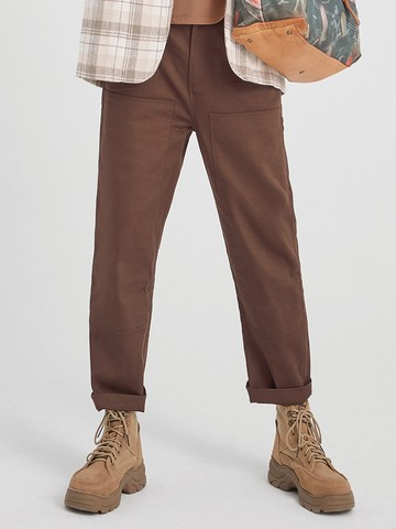 率性多口袋設計工作褲