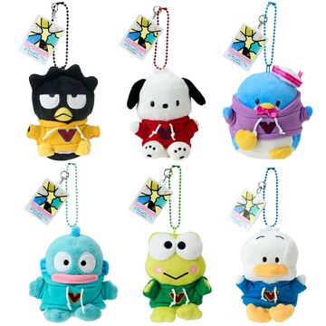 真愛日本 三麗鷗 男子樂團 5th 玩偶吊飾 造型吊飾 吊飾 鑰匙圈 禮物 KD84