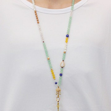 【巴黎精品】現貨+預購 汽車掛飾車內吊墜-瑪瑙長鍊葫蘆平安鎖汽車內飾a1bp99