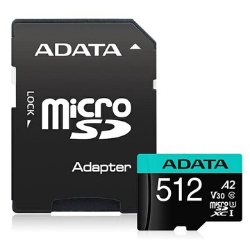 威剛 Premier Pro microSDXC UHS-I U3 A2 V30 512G 記憶卡