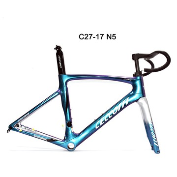 公司貨 可開票免運 Ceccotti DC027碳纖維碟剎車 全內線帶公路車把 700C正品破風超輕