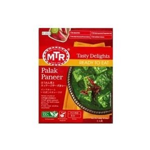 MTR READY TO EAT ほうれん草とカッテージチーズカレー 300g