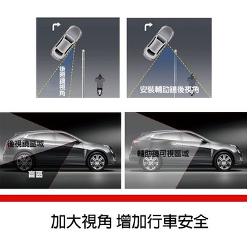 倒車輔助盲點鏡(2入) 360度後視小圓鏡 盲點鏡 防碰撞倒車廣角鏡 汽車用品 輔助後視鏡 客製化禮品專家5336