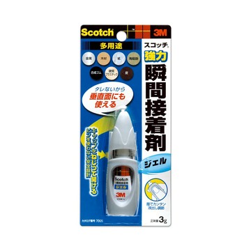 【龍品文創】3M 7005 3g 超強膠狀瞬間膠