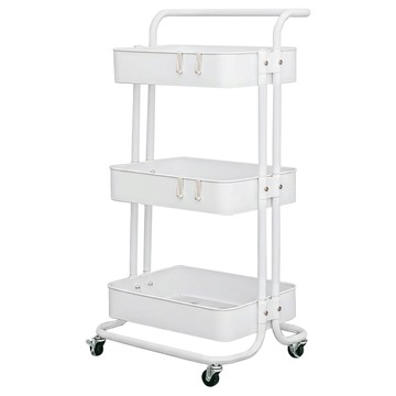 dayneeds 日需百備 極簡生活置物推車 三層 SBJ-LH666WH  白色