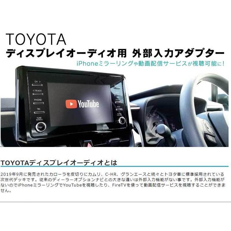 RAV4 ミラーリングアダプター 50系 R02/08- ディスプレイオーディオ用 