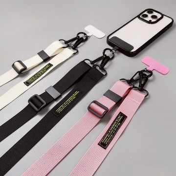 手機殼掛繩 長款斜跨手機殼掛繩 旅遊掛脖背帶掛繩 可調節掛繩 寬版結實耐用 防丟掛件 鑰匙掛脖掛繩
