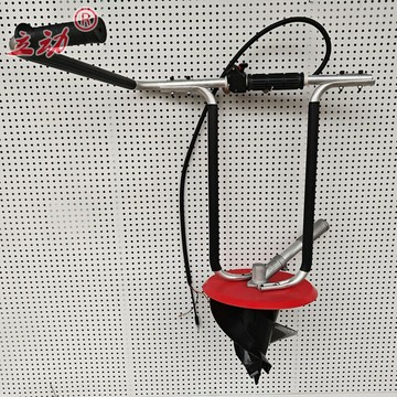 {新品上市}種煙打孔器減速器煙鉆頭神器烤煙打塘機背負式割草機打孔機打洞器