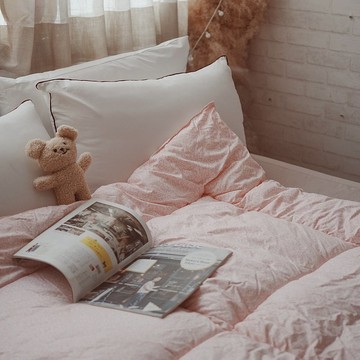 韓式棉絨被 (單人/雙人/加大可選) 表布純棉 品質優良 台灣製造