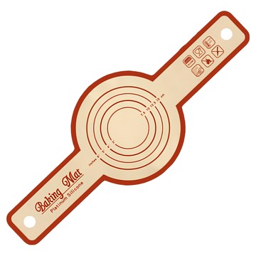 Baking Mat 矽膠雙耳烤墊 56x21cm 厚度0.7mm  紅色/灰色/黑色  1個