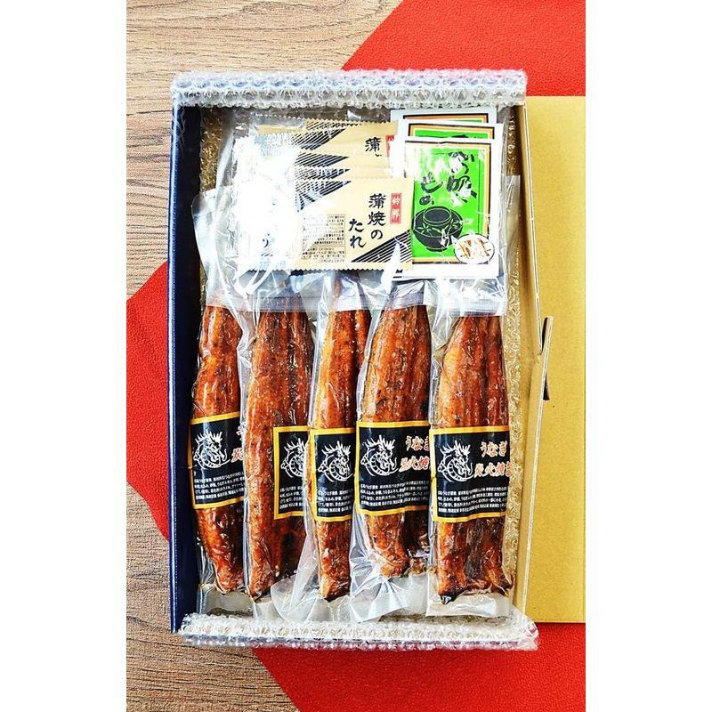 炭火焼鰻(うなぎ)蒲焼 ５枚セットお吸い物付炭火焼 鰻うなぎ蒲焼 ふっくらとろける肉厚の旨み 御歳暮ギフト・ご贈答・ご自宅用・お誕生日プレゼ