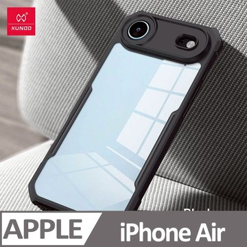 XUNDD 甲蟲系列 iPhone Air 防摔保護軟殼 炫酷黑