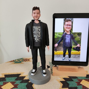 客制化人物公仔 人偶 3D人像畫 似顏繪 肖像 定制 生日 紀念 禮物