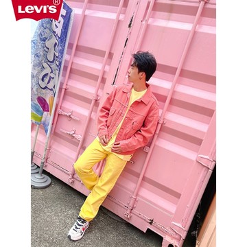 Levis Fresh夏日水果吧系列 男款 牛仔外套 / Type2摩登寬鬆版型 / 純天然植物染色工藝