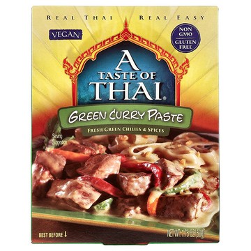 A Taste Of Thai, 綠咖哩醬，1.75 盎司（50 克）