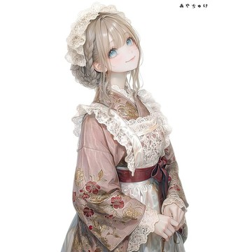【9 月新作】07-142-0178 人物貼紙 幻想復古浪漫咖啡廳