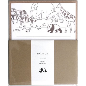 MATOKA Ah là là 動物信紙組