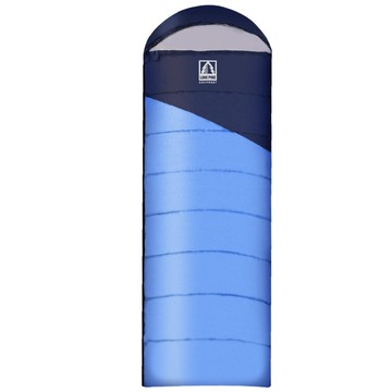LONEPINE 加大款 全開式保暖睡袋 防水極地PRO/睡袋/冬季/保暖/露營 (藍色)