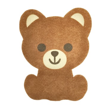 卡通馬桶除臭貼 Y976 小熊  7g  12張