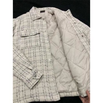 2025年冬季新款工裝風翻領夾克棉服男高級感加厚外套寬松棉衣棉襖