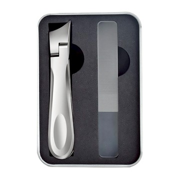 蕉蕉購物 德國工藝不鏽鋼斜口指甲剪套組  1組  銀色