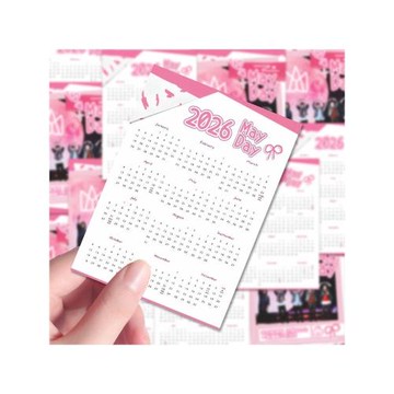 五月天2026日歷小卡年歷5525周邊五月天演唱會物料卡片