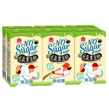 義美元氣黑豆奶(無加糖)250ml-6入