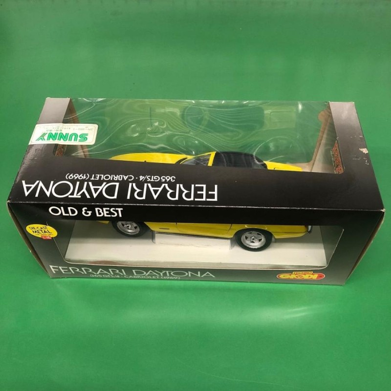 絶版 新品 TECHNO GIODI 1/18 FERRARI DAYTONA 365GTS/4 CABRIOLET