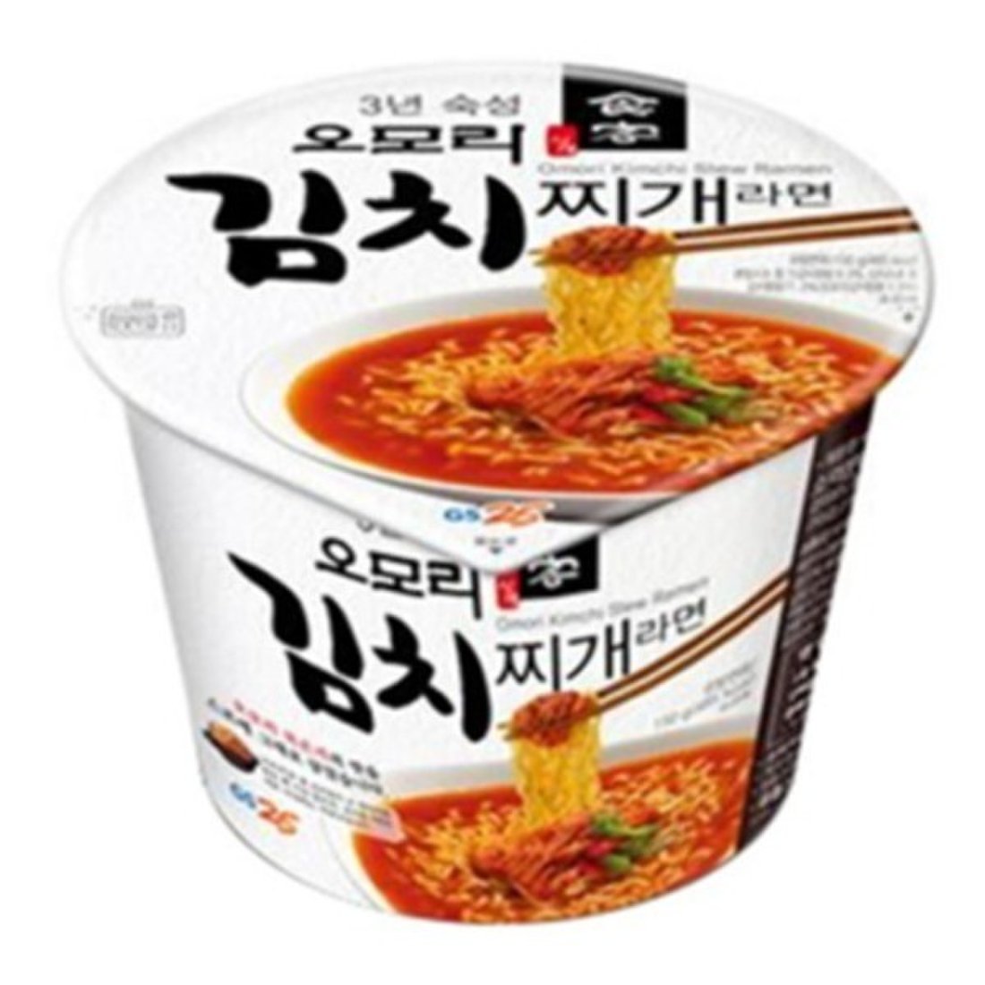 GS25 Paldo オモリ 大森 キムチチゲ カップラーメン   16個   韓国ラーメン