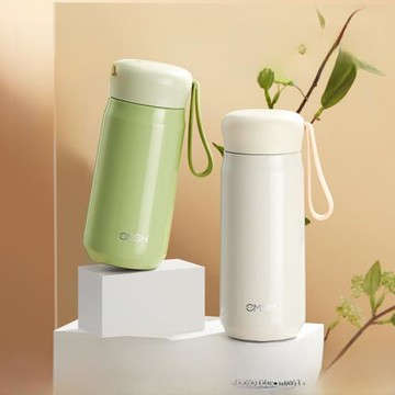 316不銹鋼冬季保溫水杯子女生高顏值兒童上學小巧便攜2023新款瓶