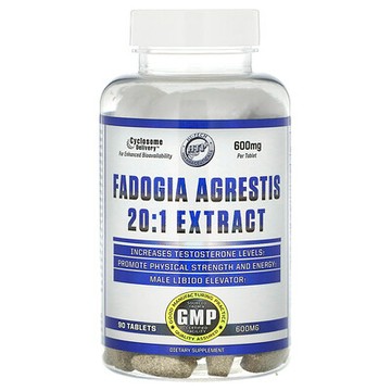 Hi Tech Pharmaceuticals, Fadogia Agrestis 20:1 提取物，600 毫克，90 片