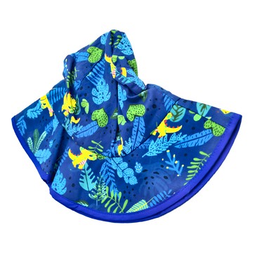 Lemonkid 兒童款夏日遮陽帽 無網眼 星空藍恐龍  52cm  52m