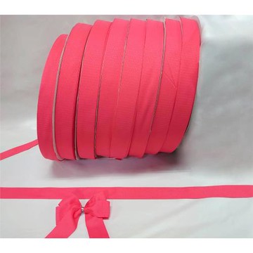 【整箱販售】素面織帶38MM(1-1/2英吋寬)/粉橘色/柔軟/緞帶批發/亮色系/緞帶/禮物包裝/蝴蝶結/緞帶王