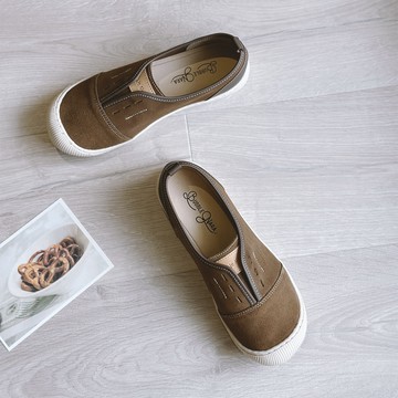 3M防潑水 加州陽光厚底懶人鞋-可可拿鐵。Bubble Nara波波娜拉 NA372-4