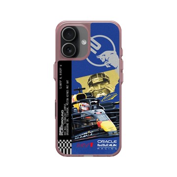 iPhone 17 Clear (相機按鈕) 晶醺玫 - Oracle Red Bull Racing - MV1