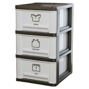 KEYWAY 聯府 亞士都櫃 附輪 FV-308  46 x 40 x 71cm  白色  3層