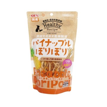 日本 GEX 65396 健康食譜 爽脆鳳梨芯40g『寵喵樂旗艦店』