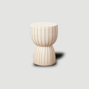 奧可利陶瓷邊桌 條紋