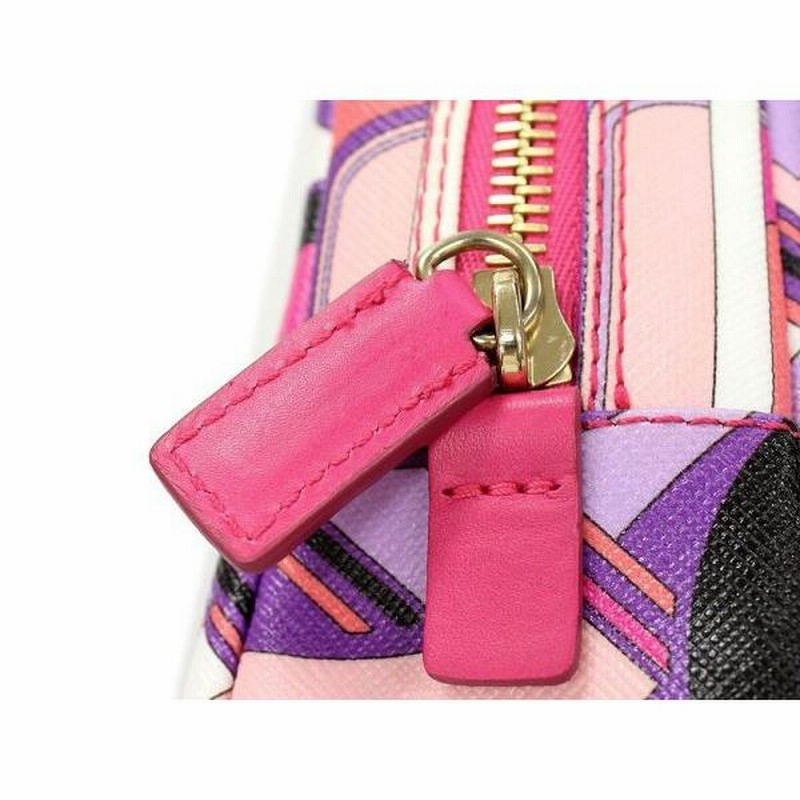 EMILIO PUCCI エミリオプッチ ポーチ 化粧ポーチ ピンク コスメ