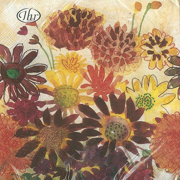 德國 IHR-33*33cm餐巾紙-秋之花