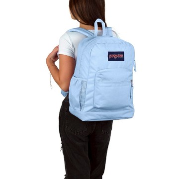 [ACS] Jansport 後背包 Cross Town Plus 粉嫩藍 15吋 減壓背帶 筆電包 雙肩包 背包 包包 JS0A7ZNZ7G7