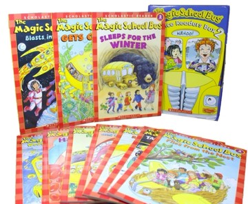 Magic School Bus Science Readers Box 2 (10 titles)[二手書_良好]