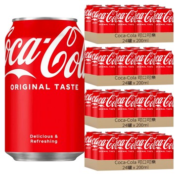 Coca-Cola 可口可樂 迷你罐 Original  200ml  96罐