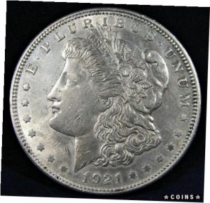 アンティークコイン 1921 Morgan Dollar TOP 100 VAM 41 Pitted