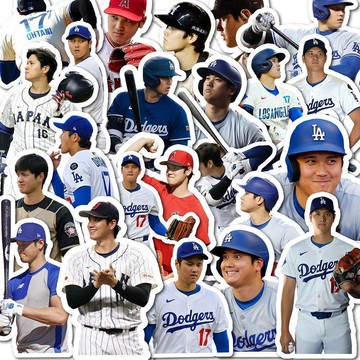 暢銷熱賣🔔道奇 洛杉磯道奇 大谷翔平 偶像周邊 冠軍帽 棒球帽 道奇隊 彎帽 大谷翔平貼紙 高清防水道奇棒球運動員周