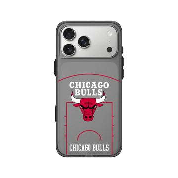 iPhone 17 Pro Max Clear (相機按鈕) 酷墨灰 - NBA - 球場系列-芝加哥公牛 Chicago Bulls - Court