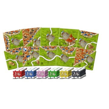 【新天鵝堡桌遊】卡卡頌彩票站擴充 Carcassonne：The Bets【墊腳石】