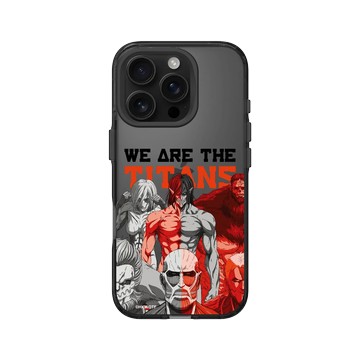 iPhone 16 Pro Clear 酷墨灰 - 進擊的巨人 Attack On Titan -S4 - We are the Titans