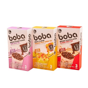 Jway 珍珠奶茶/果茶組   78g*3份/盒